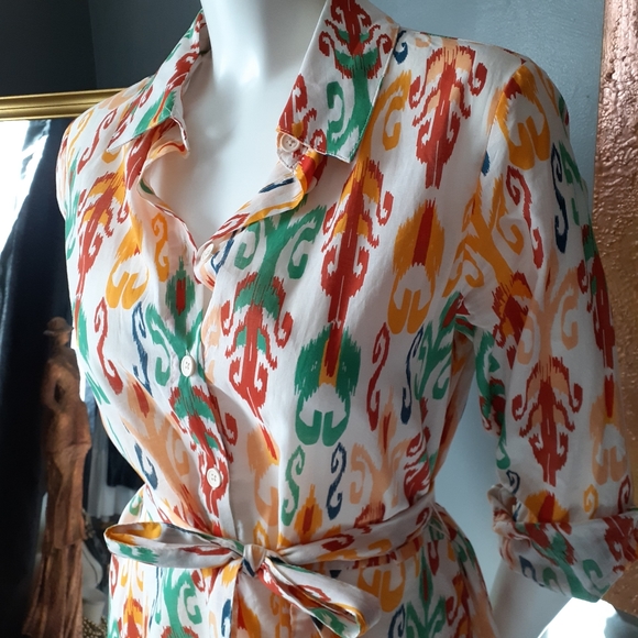 Zara 100% Cotton Midi Dress - Picture 7 of 15